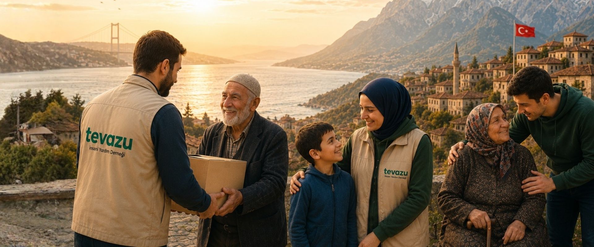 "Gönülden Kapına"-Kumanya Dağıtım