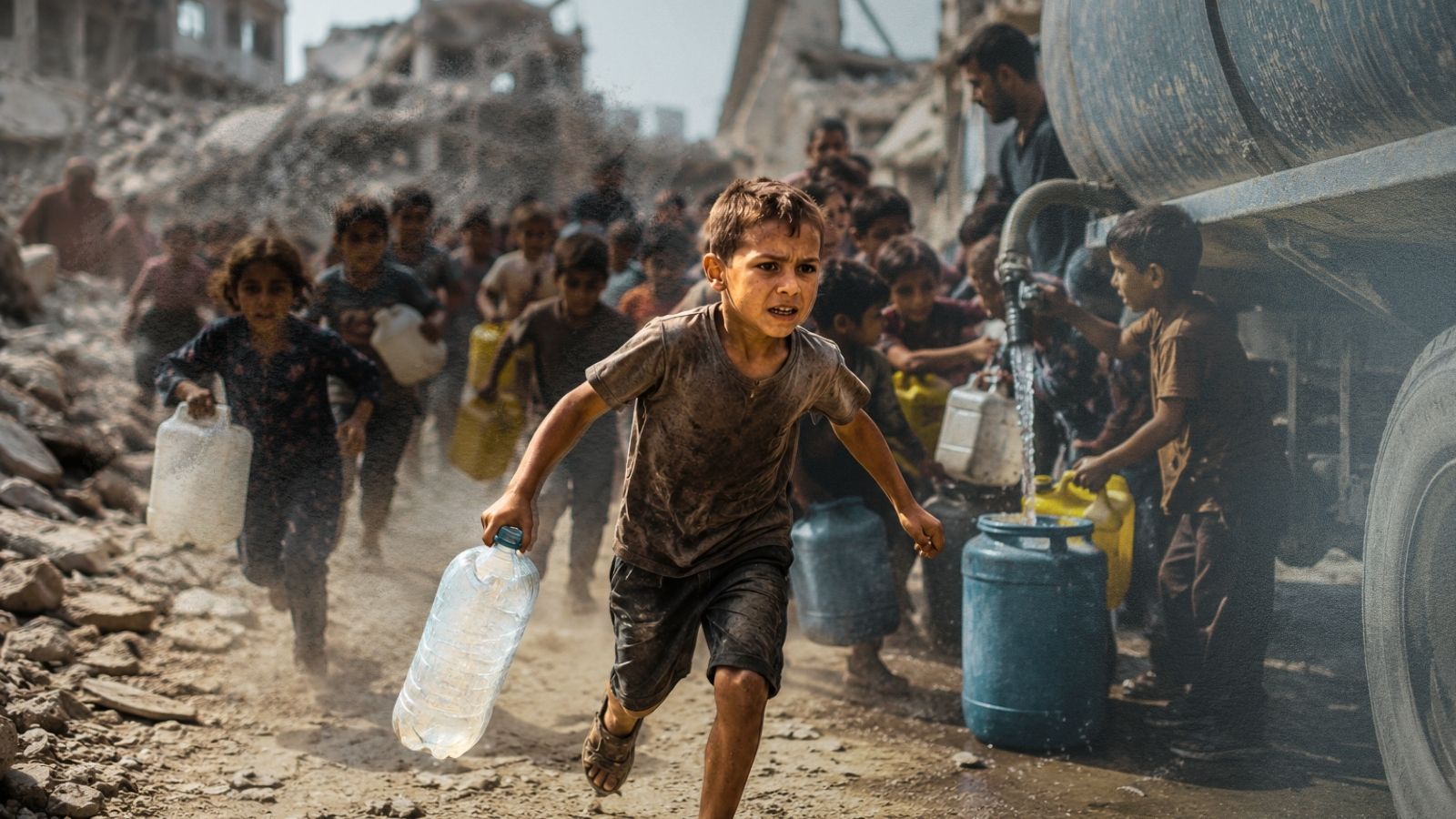 Gazze Temiz SU Dağıtımı